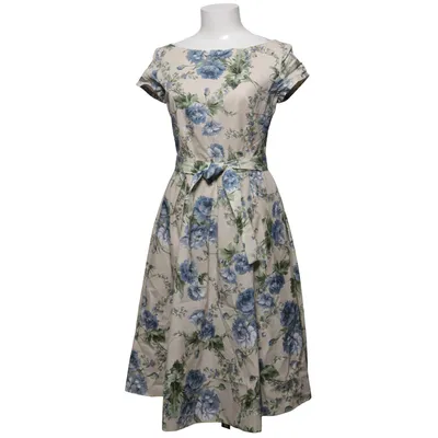 Jurk (Beige, Blauw, Groen) van Potpourri