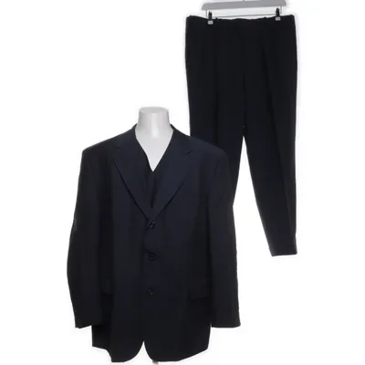 Suit (Blue) from Yves Gerard Wool, Polyamide, Mohair, Acetate