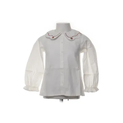 Skjorta (Vit, Röd) från Dave & Bella Bomull