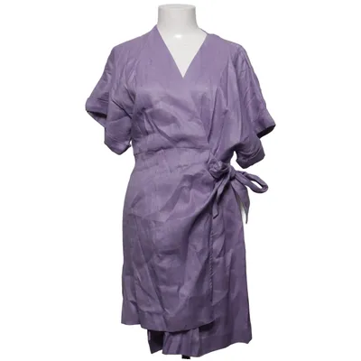Wrap dress (Purple) from & Other Stories Linen
