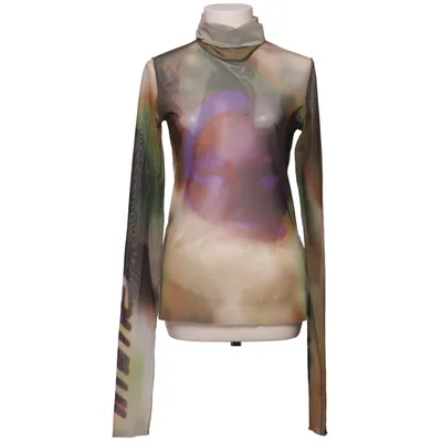 Top (Immerse Printed Turtleneck) fra Weekday Elastan, Polyester