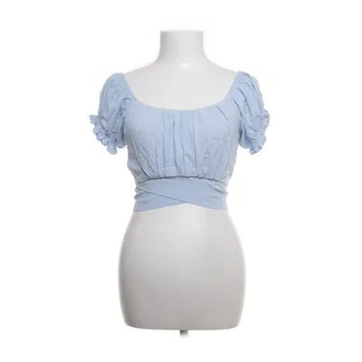 Crop top (Blauw) van Chiquelle