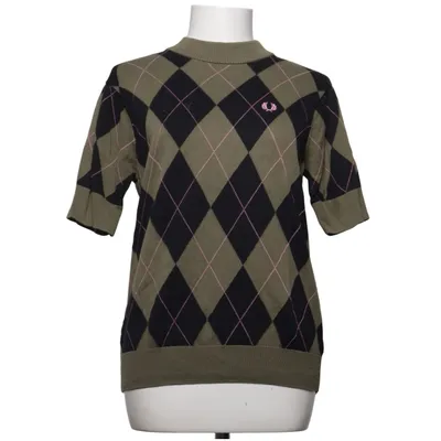 Top (Grün, Schwarz, Pink) von Fred Perry