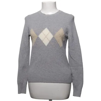 Pull-over (Gris, Beige) de Marie Lund Laine de mouton, Nylon