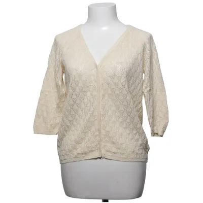 Strickjacke (Beige) von Zara Knit Acryl, Baumwolle