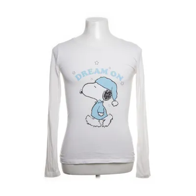 Långärmad t-shirt (Vit, Blå) från Peanuts Bomull