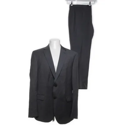 Kostym (Grå) från Pierre Cardin Nylon, Polyester, Ull
