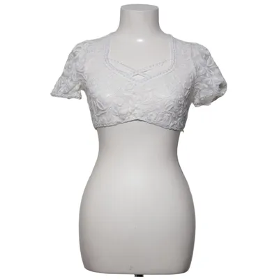 Dirndlbluse (Hvid) fra Krüger Madl Polyamid, Polyester