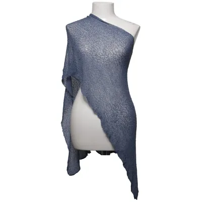Poncho (Blauw) van Ulla Jacobsson Kläder Acryl, Polyamide