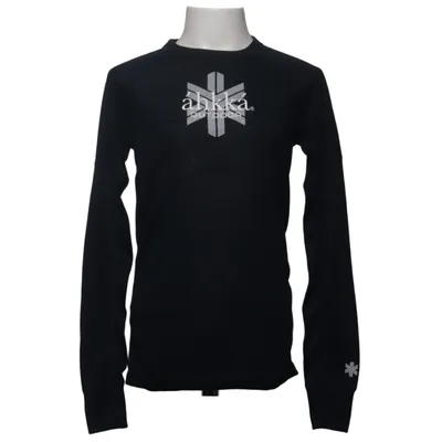 Base layer shirt (Black) from Áhkká Outdoor Polyester
