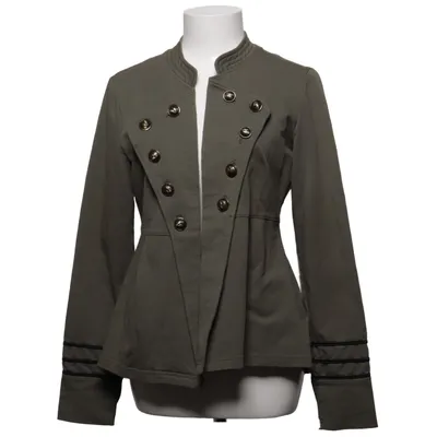 Jacke (Grün) von House of Lola Baumwolle, Elasthan