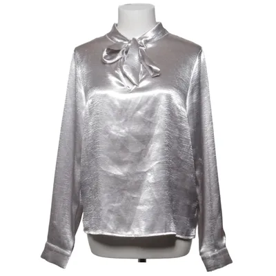 Strikblouse (Zilver) van Contrast Polyester