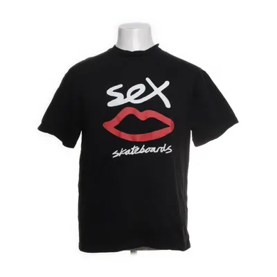 T-shirt (Black, Multicolored) from Sex Skateboards Cotton