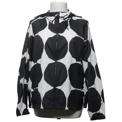 Regenjacke (Schwarz, Weiß) von Marimekko x Uniqlo Polyester