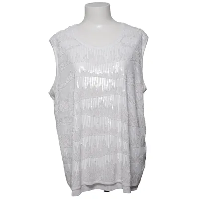 Tanktop  (Hvid) fra Canda Premium Elastan, Polyester, Viscose
