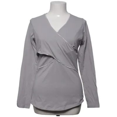 Nursing sweater (Gray) from Paola Maria Cotton, Elastane