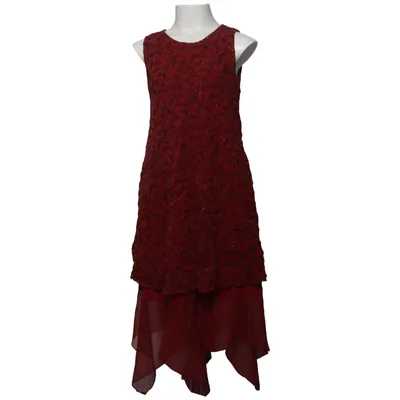 Jurk (Rood) van Loki by Cadeau Nylon, Polyester, Viscose
