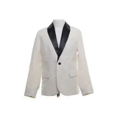 Smokingblazer (Hvid, Flerfarvet) fra H&M Polyester, Viscose