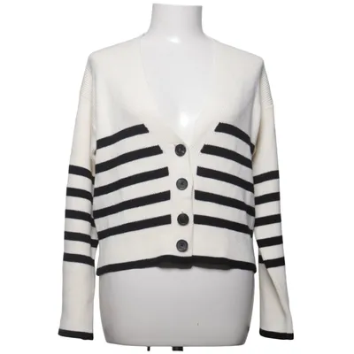 Cardigan (Hvid, Sort) fra Notes du Nord Polyester, Viscose