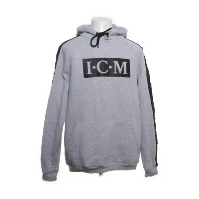 Huvtröja (Grå, Svart) från Icono Bomull, Polyester