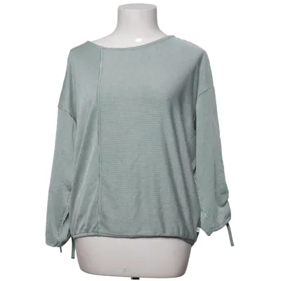 Long sleeve T-shirt (Green, White) from Tom Tailor Denim Viscose