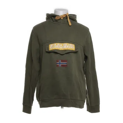 Capuchon sweater (Groen) van Napapijri Katoen, Elastaan