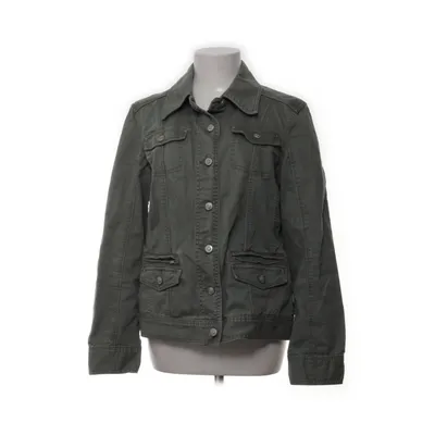 Jeansjacka (Grön) från Cecil Bomull, Elastan