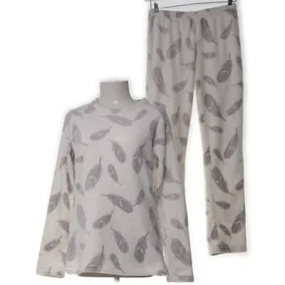 Pyjamas (Vit, Grå) från Eskimo Polyester