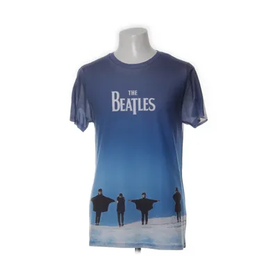 T-shirt (Blå, Vit, Svart) från The Beatles Polyester