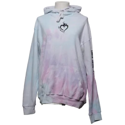 Huvtröja (Blå, Rosa, Vit) från Colortone Bomull, Polyester