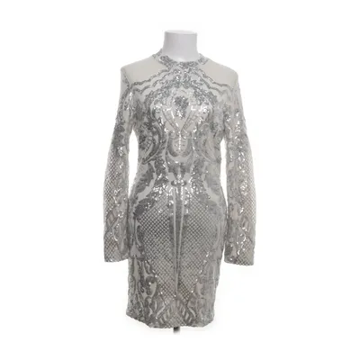Cocktailklänning (Beige, Silverfärgad) från Dennis Maglic Bomull, Polyester