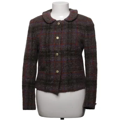 Jacka (Brun, Lila, Flerfärgad) från Cavaliere Femme Alpackaull, Mohair