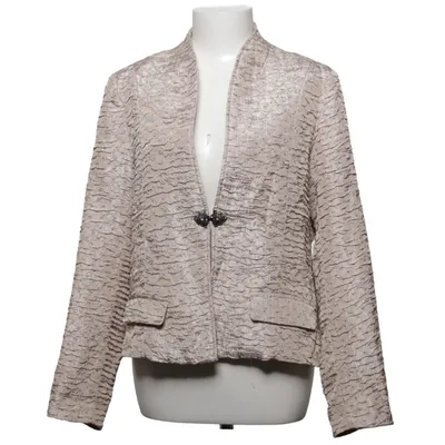 Kavaj (Beige) från Lindon Acetat, Polyester, Viskos