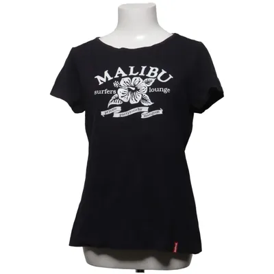 T-shirt (Zwart) van Mangoon