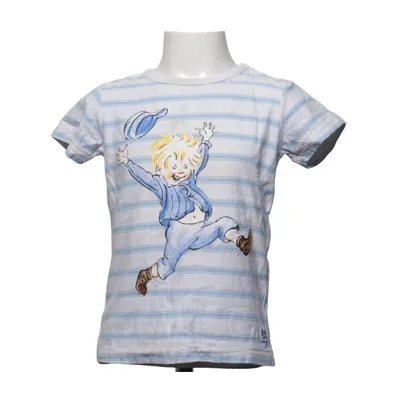 T-shirt (Vit, Blå, Flerfärgad) från Emil i Lönneberga Bomull