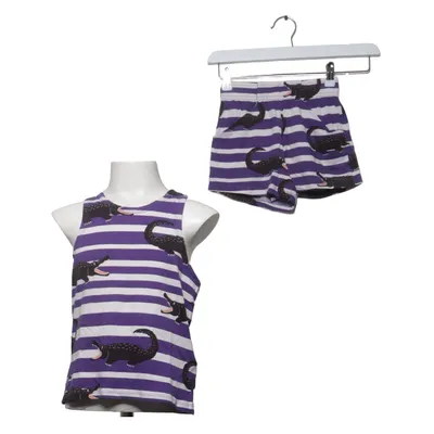 Ensemble (Violet, Blanc, Noir) de Mini Rodini Coton