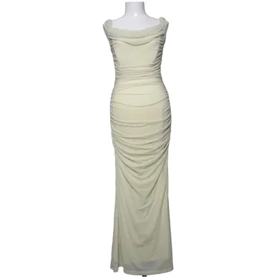 Evening gown (Beige) Elastane, Polyamide