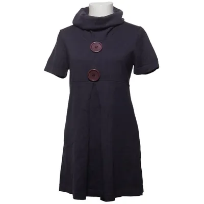 Jurk met col (Grijs) van Passport Acryl, Merinowol