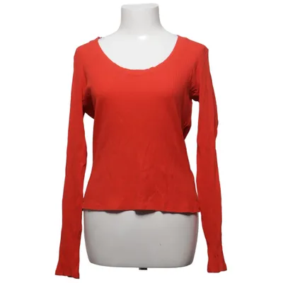 Long sleeve T-shirt (Red) from Monki Cotton, Elastane