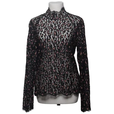 Blouse (Noir, Rose) de Valerie Nylon, Viscose