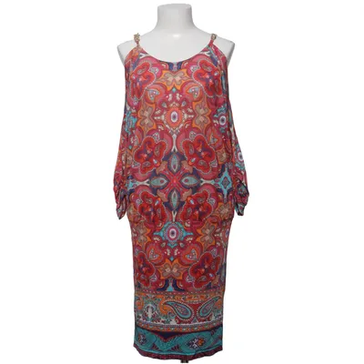 Jurk (Rood, Meerkleurig) van Caroline Biss Elastaan, Viscose