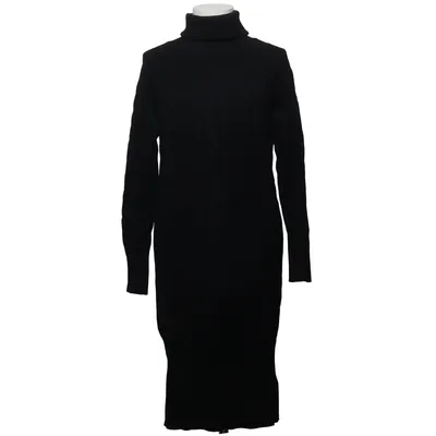 Robe à col roulé (Noir) de Glo-Story Polyamide, Polyester, Viscose