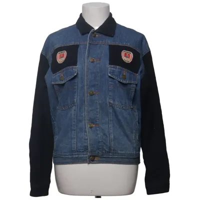 Jeansjacka (Blå, Svart) från TG. Akryl, Bomull, Polyester, Viskos
