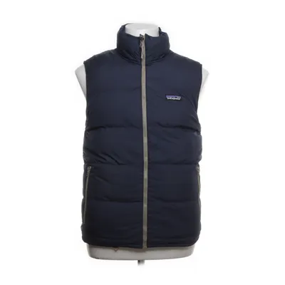 Down vest (Blue, Beige) from Patagonia Down, Feather, Polyester
