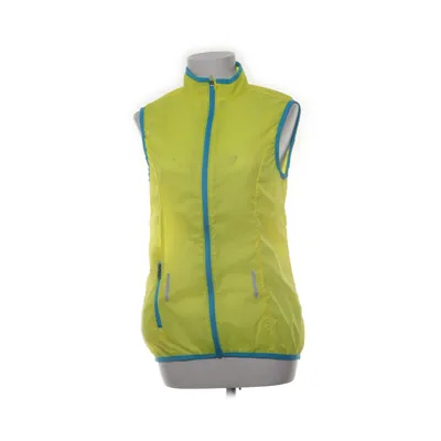 Outdoor vest (Geel, Blauw) van Crane Elastaan, Polyamide, Polyester