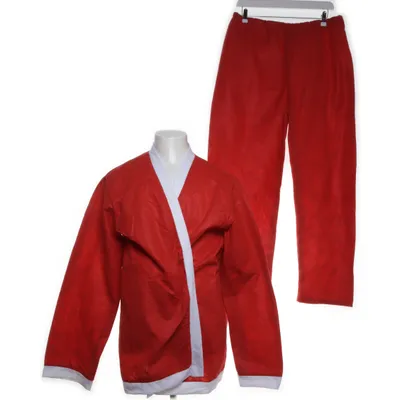 Julkläder (Röd, Vit) från Smiffys Polyester
