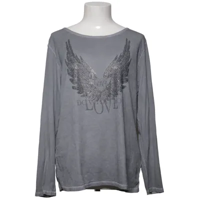 Langærmet t-shirt (Grå) fra Monari Bomuld