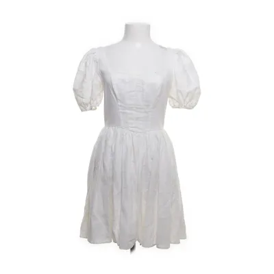 Klänning (Vit) från ASOS Design Linne, Viskos