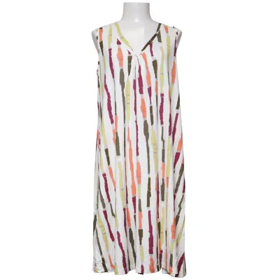 Jurk (Wit, Meerkleurig) van Sunday Elastaan, Viscose