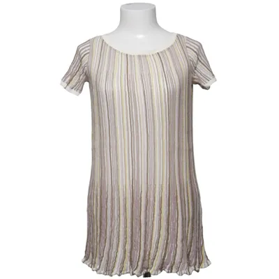 Tunique (Beige, Multicolore) de Tandem Coton, Lin, Polyamide, Polyester